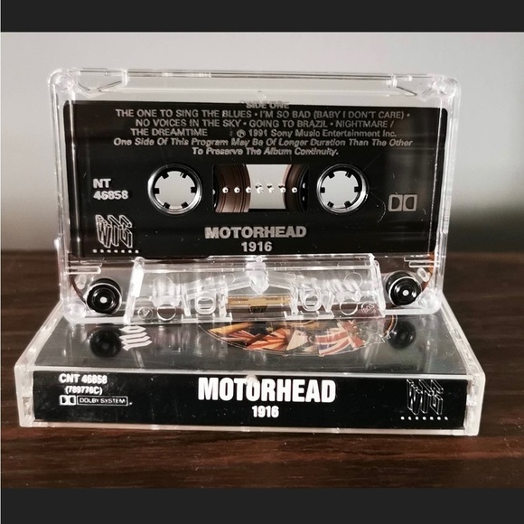 MOTORHEAD - 1916 - Cassette Tape - Picture 2 of 2